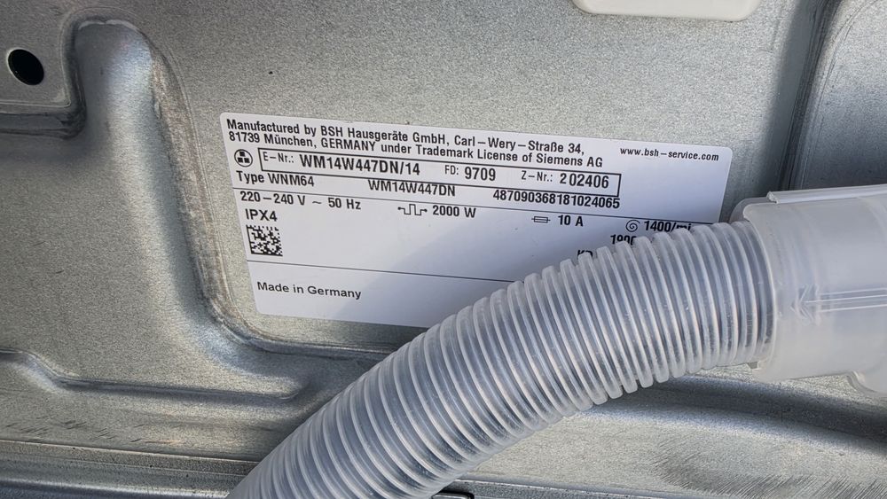 Пералня Siemens iq700 8кг