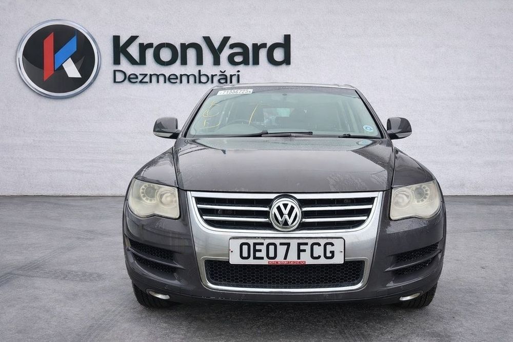 Oglinda dreapta Volkswagen Touareg 7L facelift 2007 - 2011 4 Usi GREY LR7M (1417) Cu ...