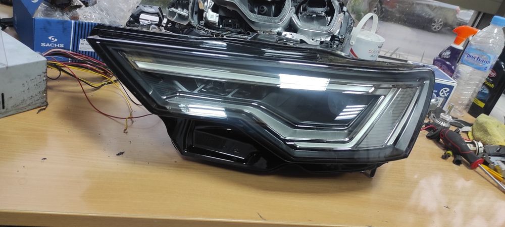 Ляв фар Audi A6 C8 lqv far Ауди а6 ц8 LED