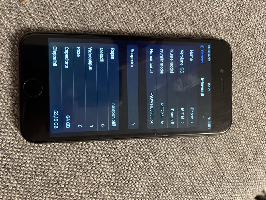 Vand iPhone 8 functional