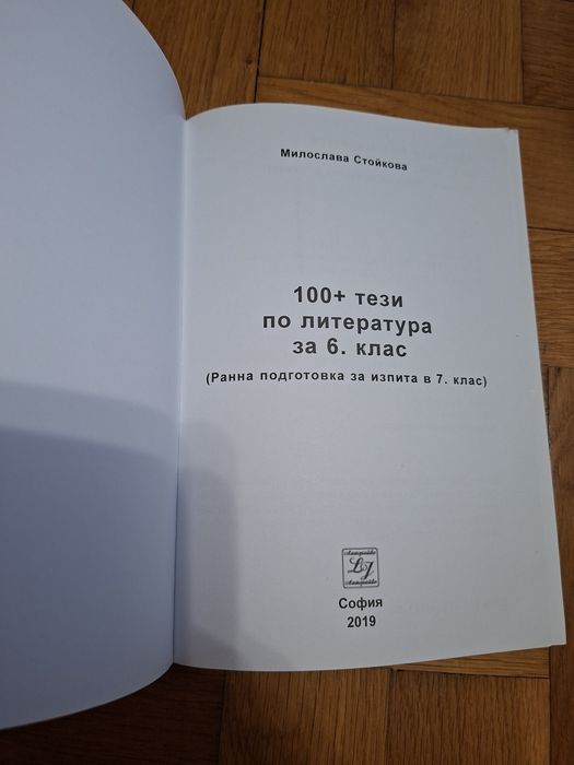 Тези по литература
