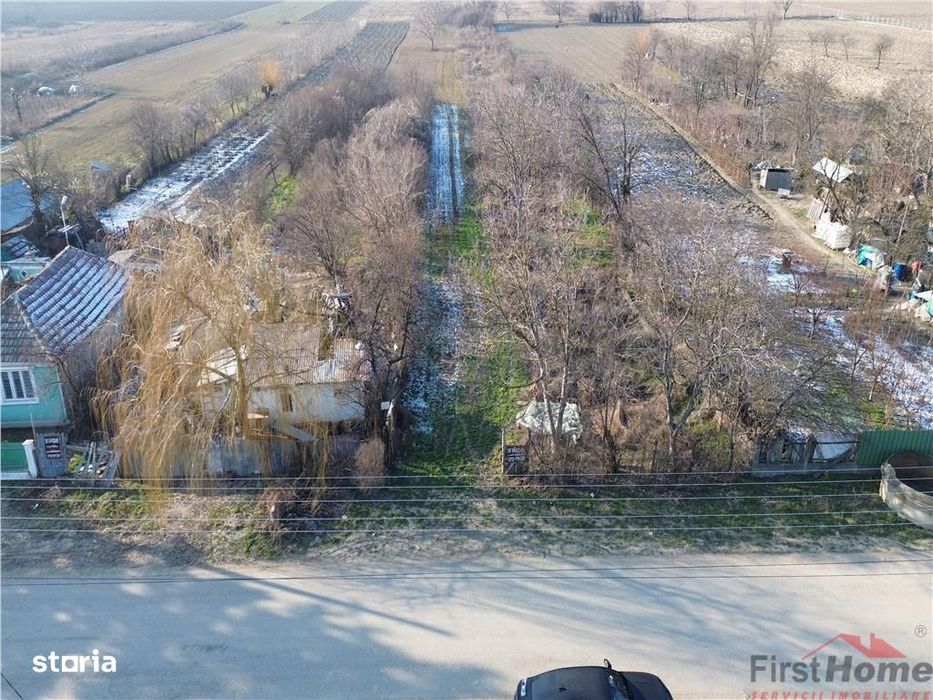 Teren 6.057 mp in Radulesti cu deschidere 30 metri la asfalt