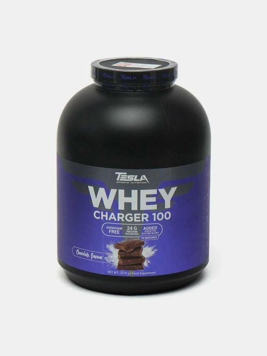 Protein Tesla Whey Charger 2270 г / 70 porsiya