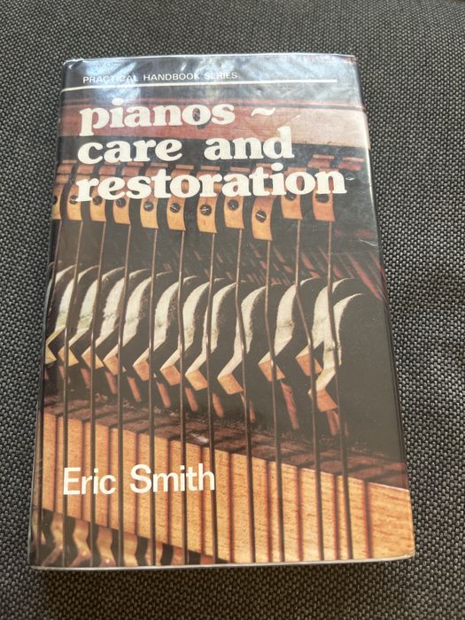 Книга на английски - Грижа за пианата и реставрация