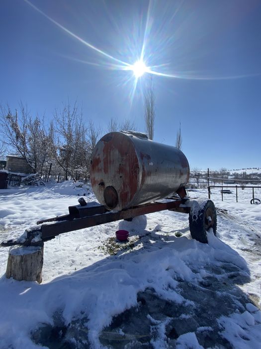 Емкость нержавейка на колесах