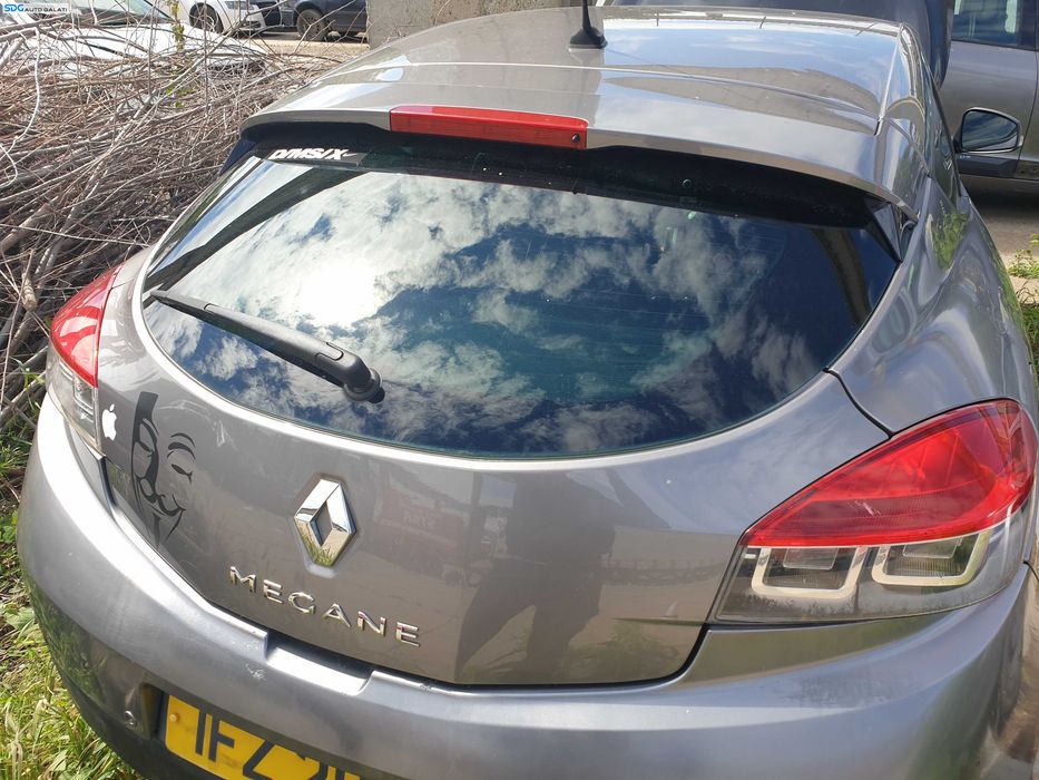 Haion Hayon Capota Portbagaj Dezechipat cu Luneta Geam Sticla Renault Megane 3 Coupe 2 Usi 2008 - 2016 Culoare TEKNG [K5745]