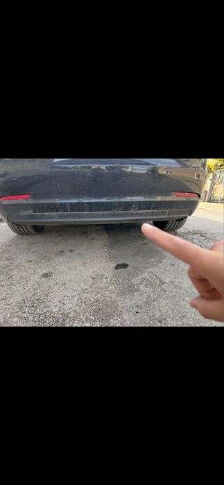 Задна броня тесла 3 tesla 3