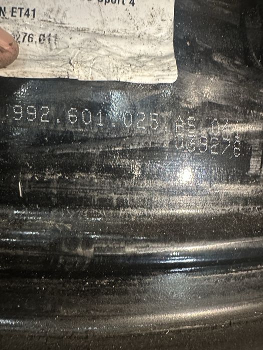 2бр джанти 21 и  20 цола 11.5J ET67. 992601025AA Q01 /992601025 AS041 Porsche Carrera 911 Turbo S 992 2021
