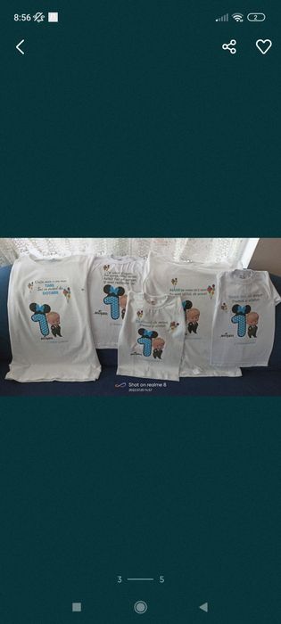 Tricouri sau bluzițe personalizate