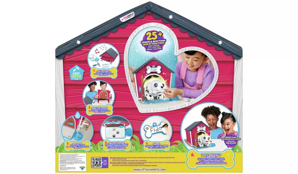 Little Live Pets Магическо Куче с Къща My Puppys Home изненада