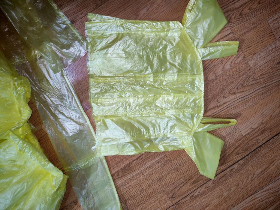 Платье из пакета