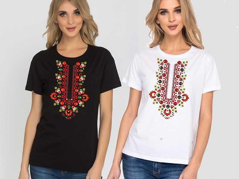 Тениски с шевици принт. Модели и размери