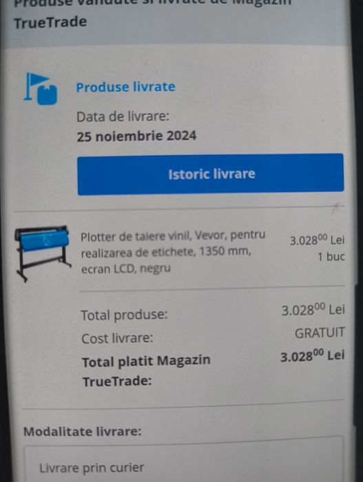 Vând cutter plotter