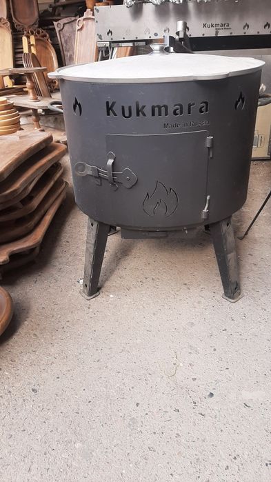 Очаг для костра Kukmara Учаг kaz005 + казан8  15  22 л