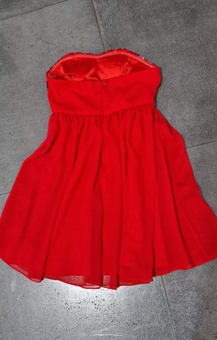 Rochie de Crăciun cu paiete și corset