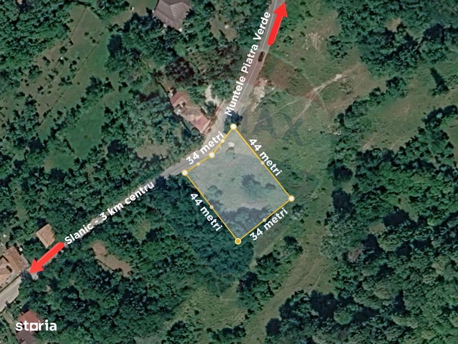 Teren intravilan -1500mp | Slănic Prahova