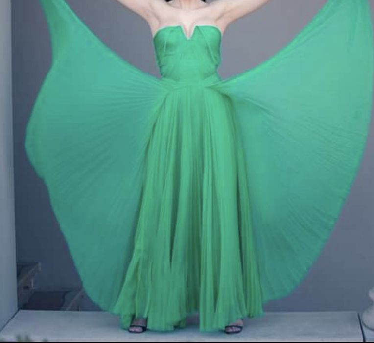 Rochie spectaculoasa Dsquared matase naturala