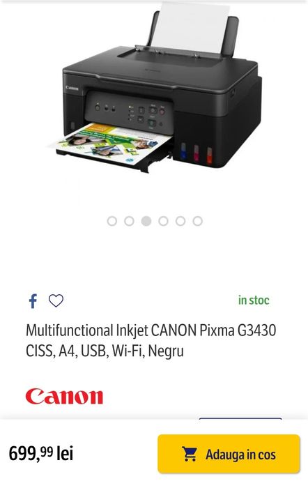 Canon PIXMA G3430