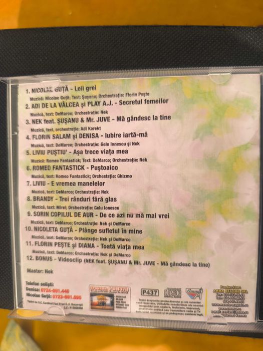 Cd Nicolae Guță Manele Vechi