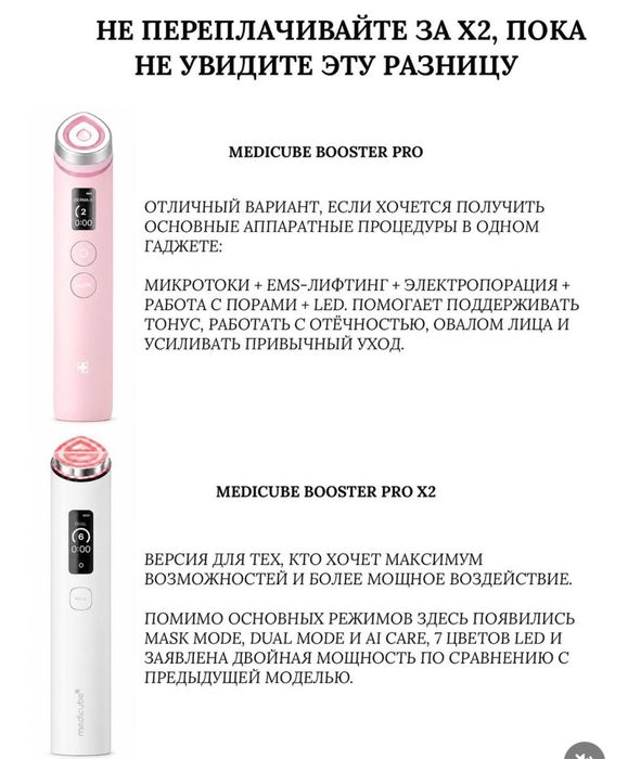 Medicube Booster Pro X2 оригинал