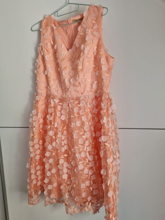 Rochie ocazie corai mărimea L