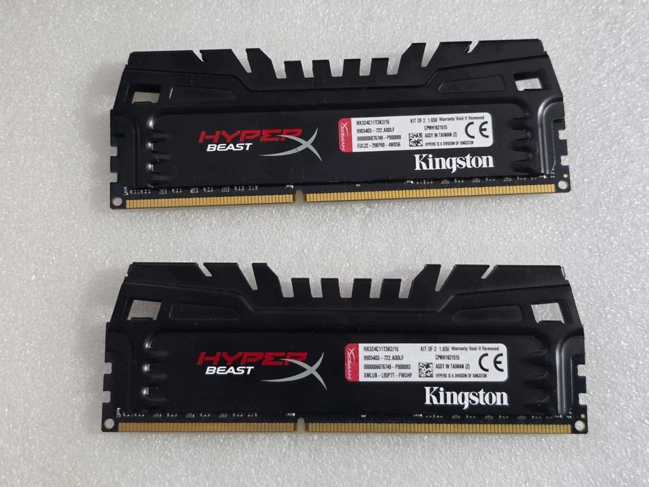 Kit Memorie RAM Kingston HyperX Predator Beast 16GB (2 x 8GB) DDR3 2400MHz CL11