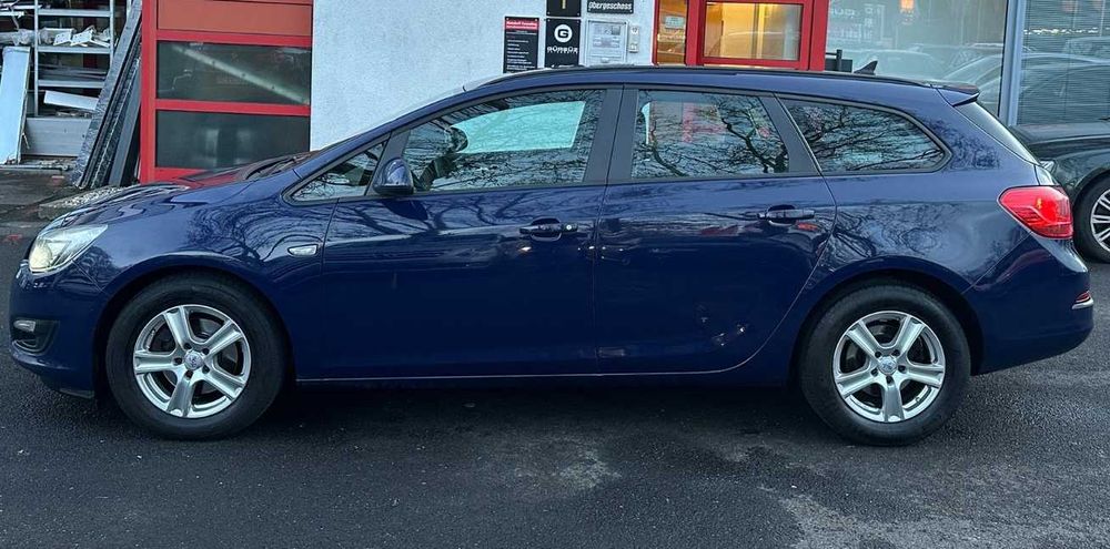 Usa usi Opel Astra J break station wagon albastru inchis