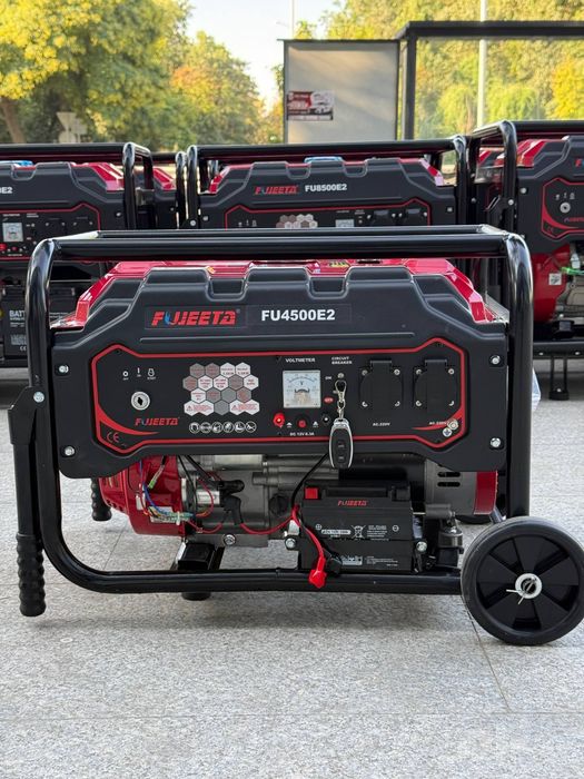 Gaz & benzinli generator FUJEETA 4,5 KVA