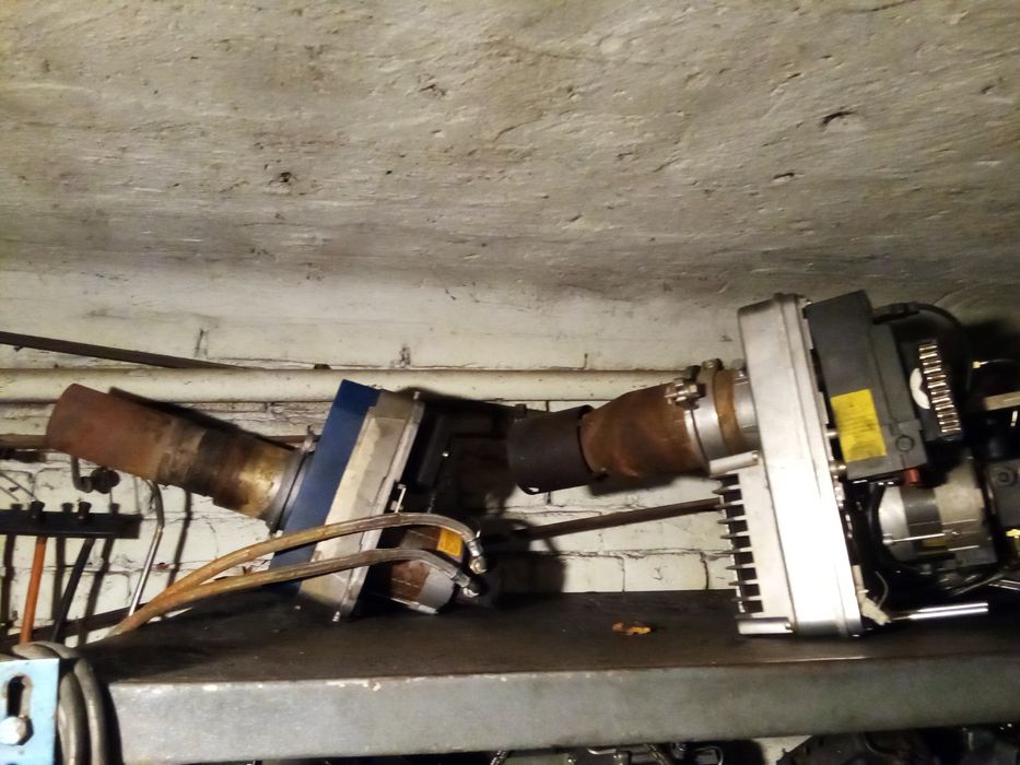 Arzător cu preîncălzire funcțional buderus, weissmann pe amestec  ulei