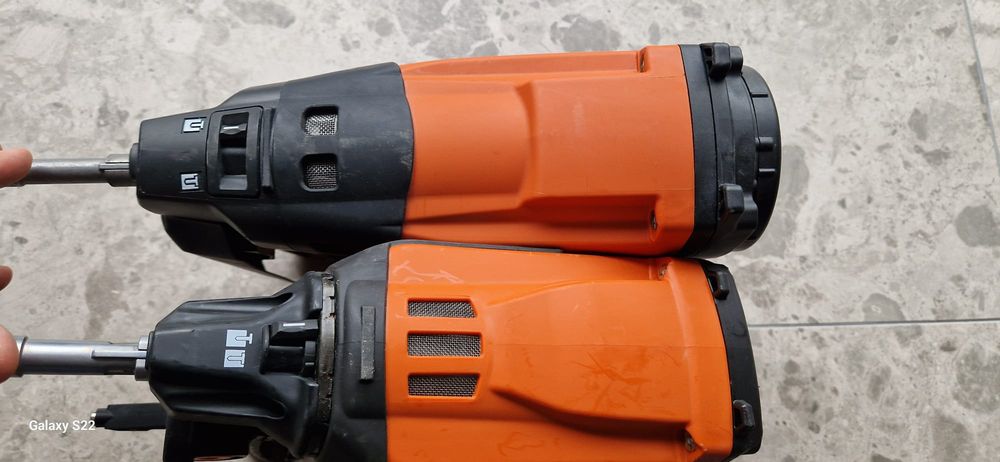 Spit pistol de cuie pe gaz