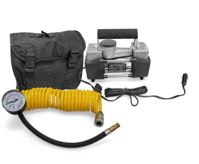 Двуцилиндров Компресор за гуми 12V