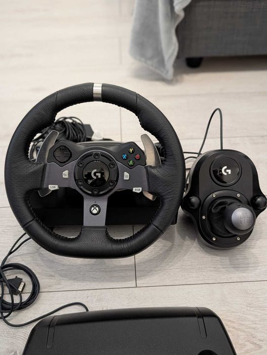 Volan cu pedale Logitech G920 (complet + schimbator)