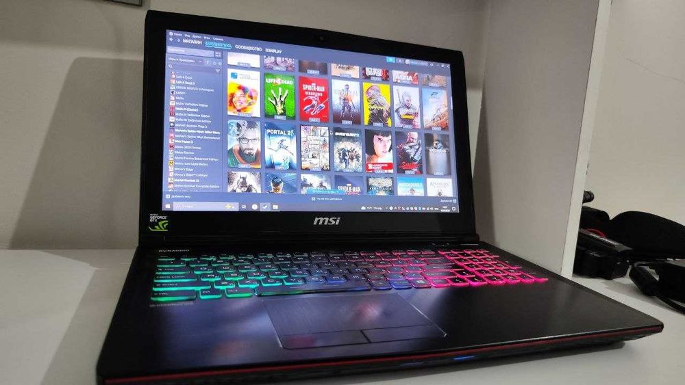 Продам игровой ноутбук MSI