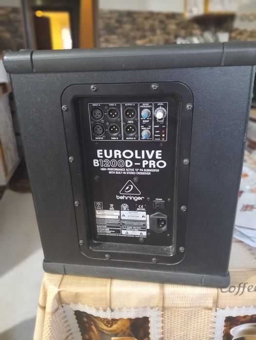 Bass activ  12  inci nu fbt dynacord