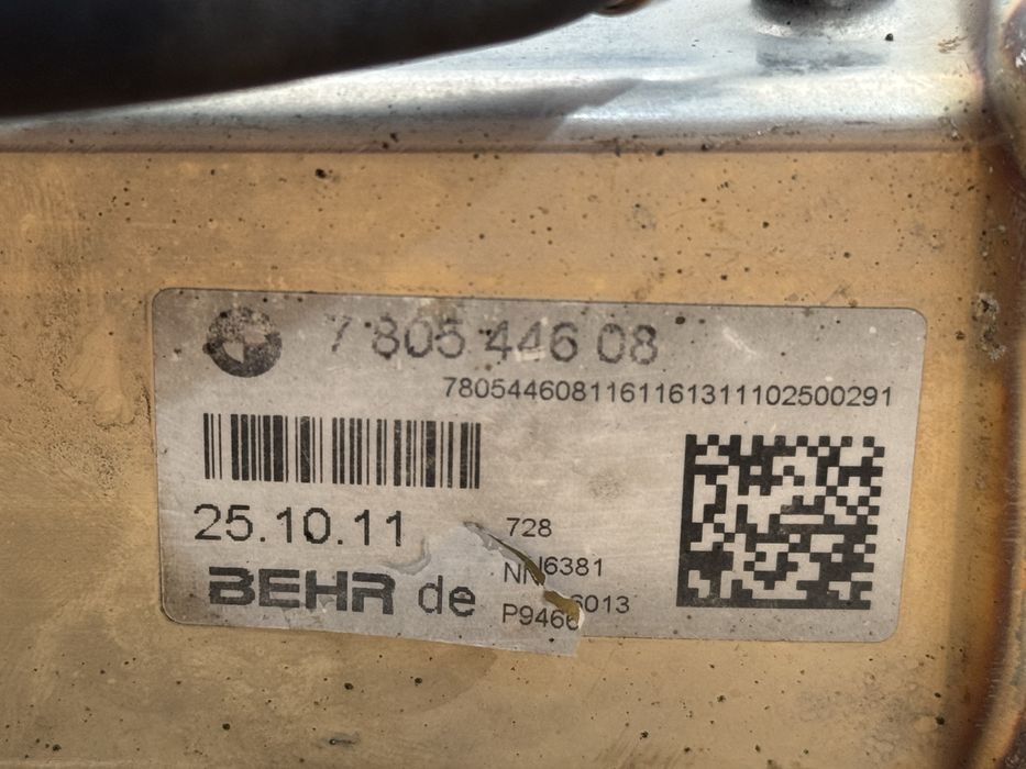 Охладител и егр клапан за N57 BMW e70 4d 306к.с