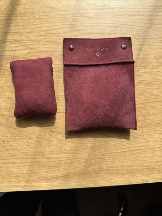 Husa de calatorie , din piele  , pentru ceas Patek Philippe