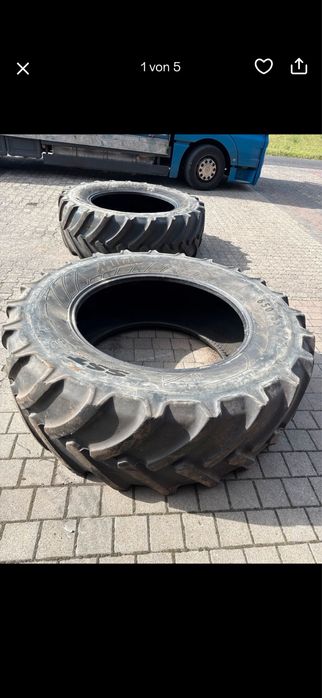 Vind 2 anvelope 710/70R42  NORDIS stare foarte buna