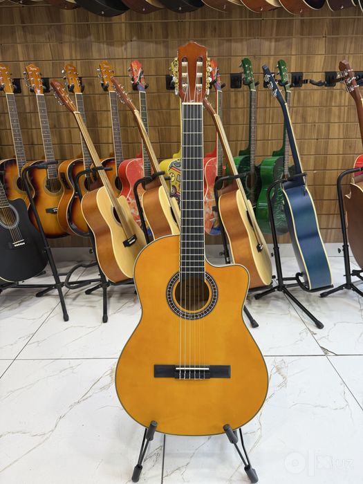 Classik gitara 39 ekvalayzerli