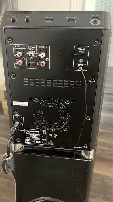 колонка panasonic панасоник