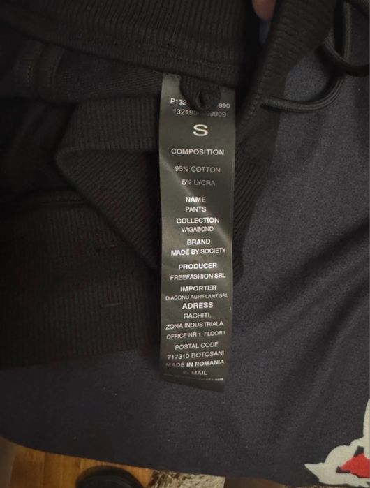 Pantaloni vagabond made by society