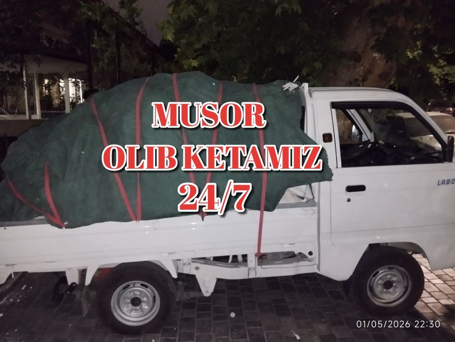 Вивоз мусор vivoz Musr Строй Муср musor olib ketish tashish 24/7