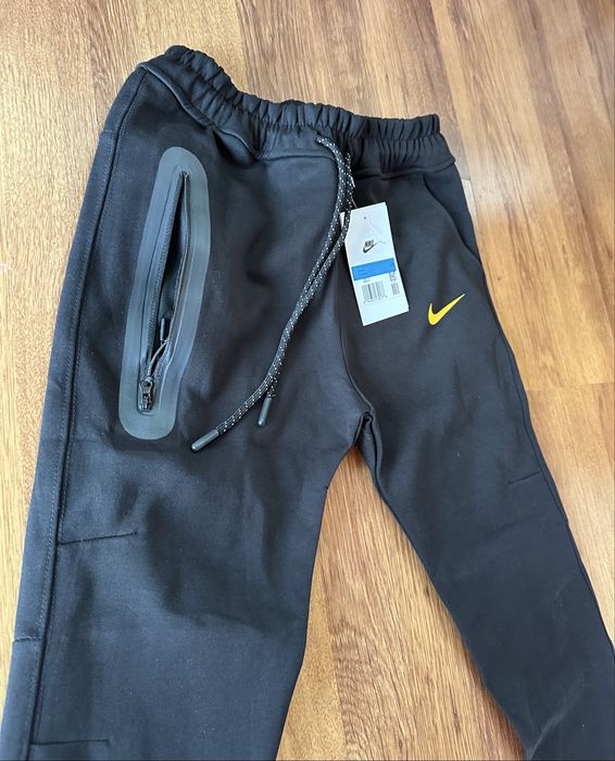 Детско,памучно,черно долнище Nike Nocta с активен преден джоб