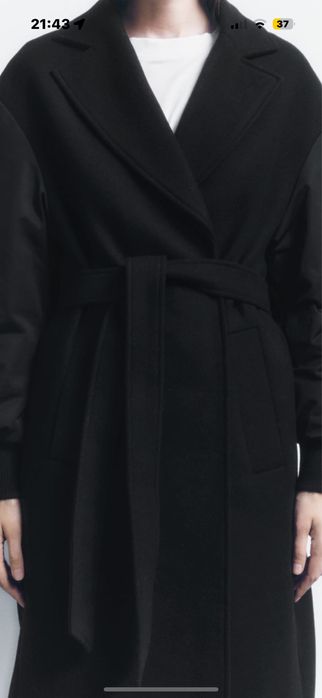 Продам стильный пальто-бомбер