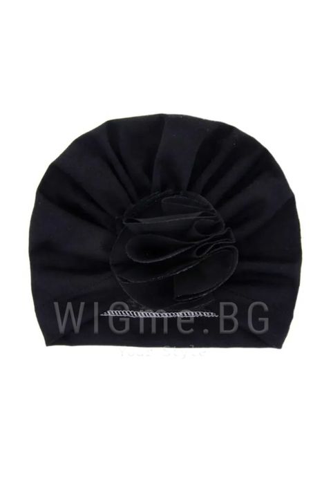 Бебешки тюрбан, едноцветен розичка