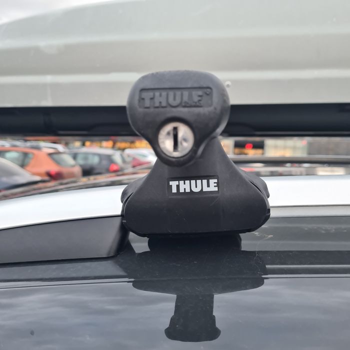 Bare Thule si cutie potbagaj Kamei