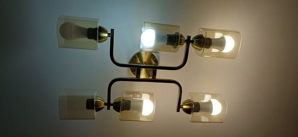 Lustra 6 becuri led