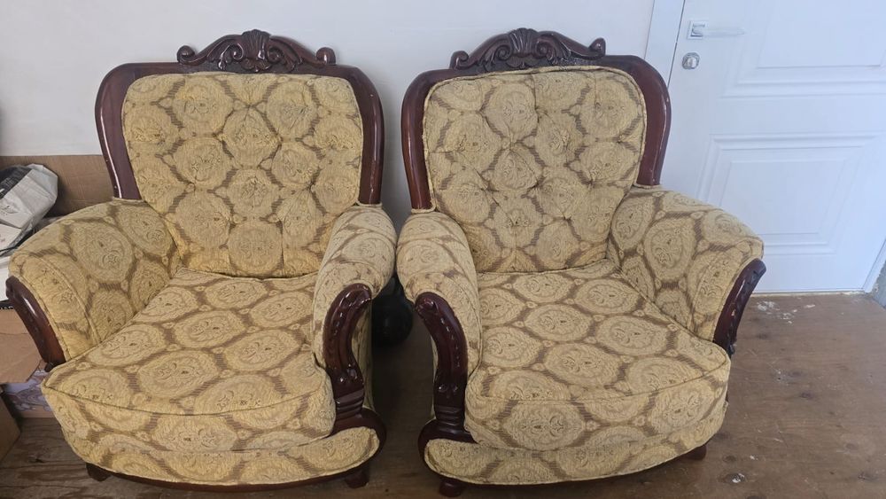 1 Диван, 2 кресло