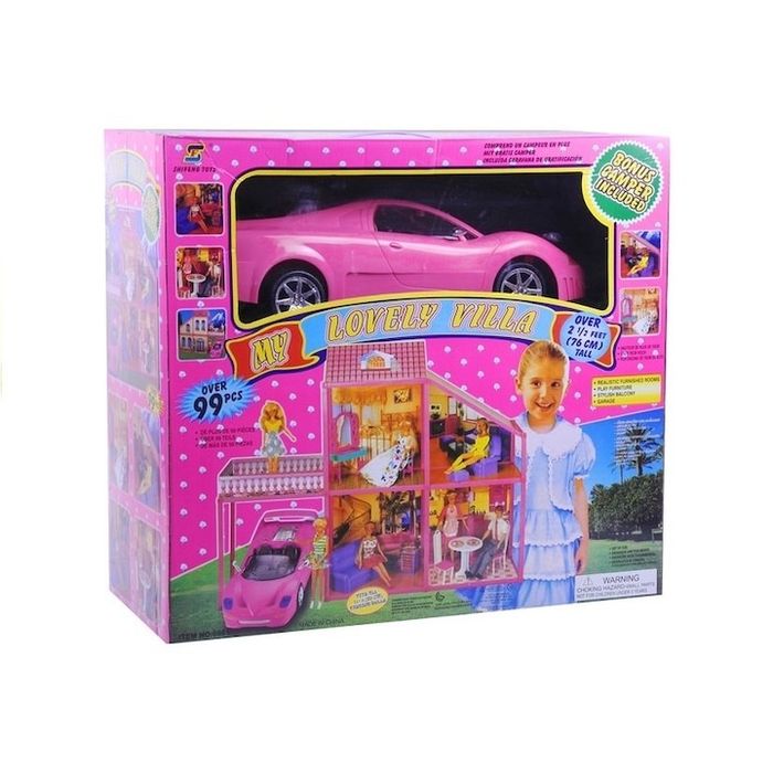 Комплект кукли, LEAN TOYS, 76 см, С кола, Аксесоари 3383