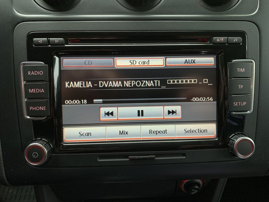 Rcd 510 мултимедия за Голф 5, 6, пасат 6/7 кади джета и всякакви фолкс