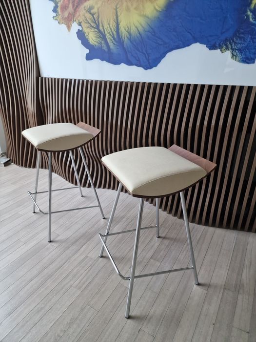 Scaune de bar moderne – set 2 bucăți
